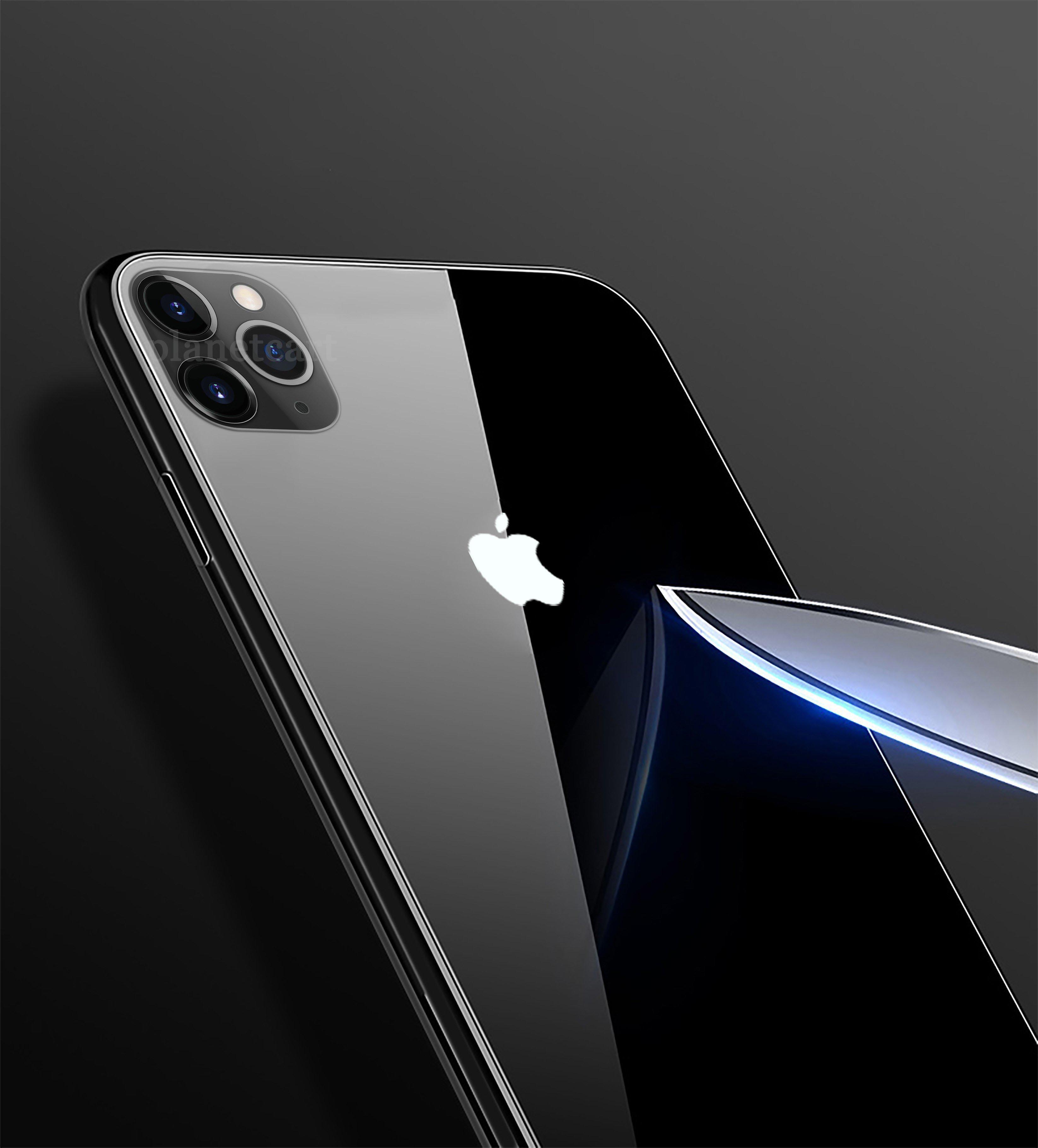 Special Edition Glossy Glass Soft Edge Case For iPhone 11 Pro