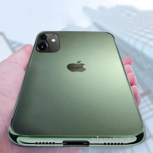 Special Edition Matte Finish Silicone Soft Edge Glass Case For iPhone 11