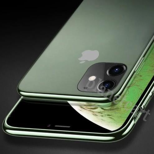 Special Edition Matte Finish Silicone Soft Edge Glass Case For iPhone 11