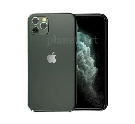 Special Edition Matte Finish Silicone Soft Edge Glass Case For iPhone 11 Pro