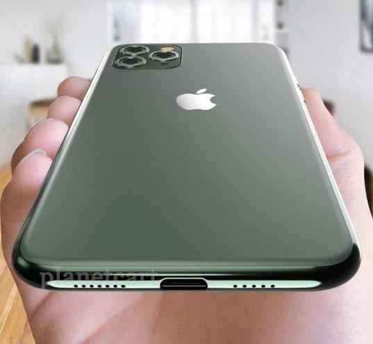 Special Edition Matte Finish Silicone Soft Edge Glass Case For iPhone 11 Pro