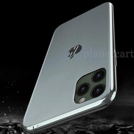 Special Edition Matte Finish Silicone Soft Edge Glass Case For iPhone 11 Pro