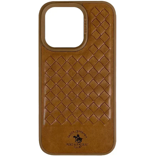 Santa Barbara Classic Ravel Series Genuine Leather Case For iPhone 15 Pro