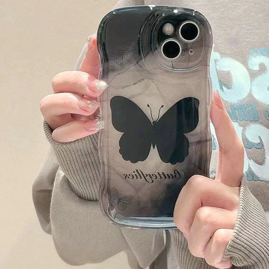 Butterflies Shockproof Back Case For Apple iPhone 15 Plus