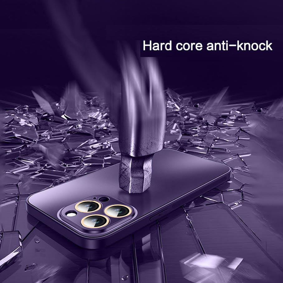 Glossy Ultra Thin Electroplated Camera Lens Protection With Magsafe For iPhone